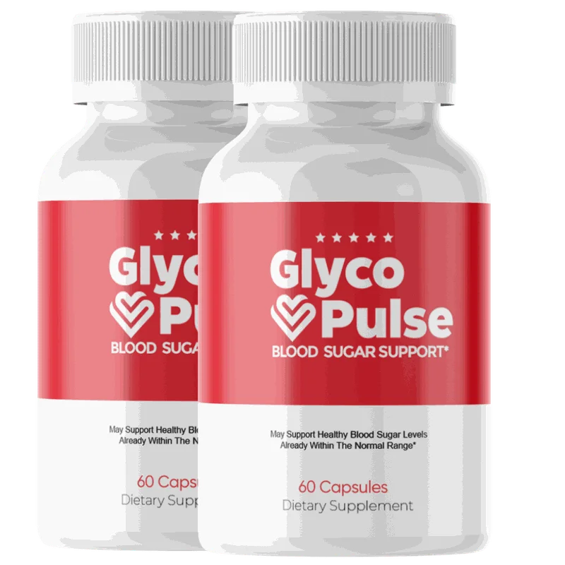 GlycoPulse Blood Sugar Support Supplement Bottle